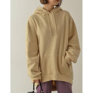 パーカー 「IWU（アイダブリュー）」ユニセックスUSAコットンオーバーサイズ裏起毛パーカー レディース メンズ