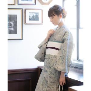 着物 KIMONOMACHI オリジナル 洗える着物 袷 単品 M/L　ミモザシリーズ