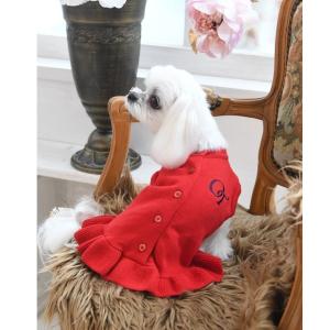 ペット OneOctave/フリルカーディガン/犬服(ドッグウェア)