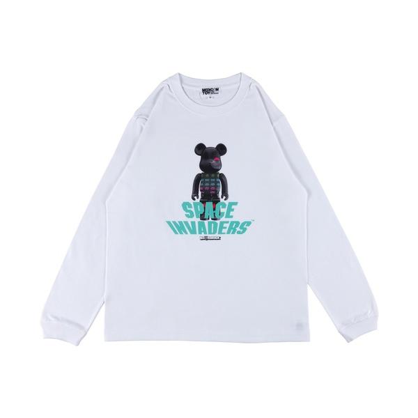 tシャツ MLE BE@RTEE ”SPACE INVADERS L/S TEE メンズ レディース
