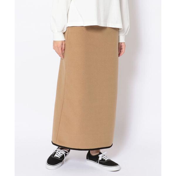 スカート rehersall／リハーズオール/POLAフリーススリットタイトスカート