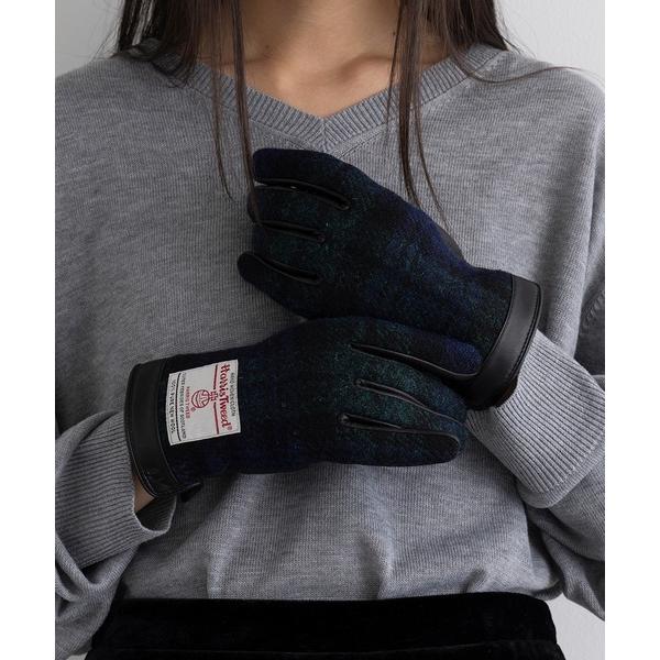 手袋 「iTouch Gloves」ハリスツイード　タッチパネル対応グローブ メンズ レディース