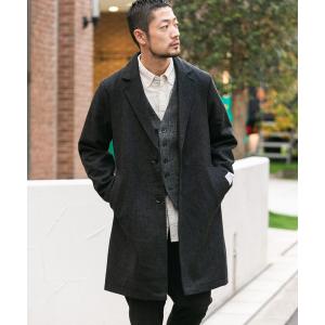 コート チェスターコート 「XLサイズあり」Bellandiメルトンチェスターコート