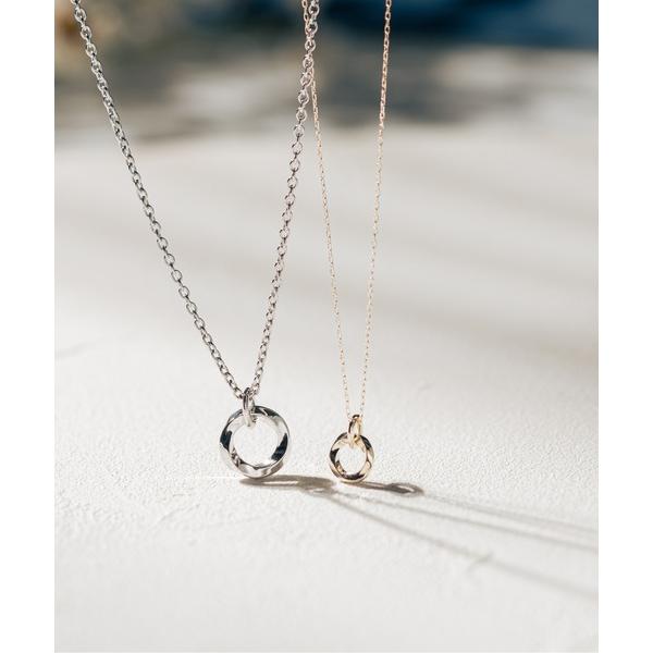 ネックレス K10/SV925　ペアネックレス レディース メンズ