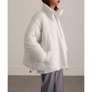 ダウンジャケット ダウン 「ZIP FIVE」 オーバーサイズ ナイロン 中綿 ファイバー エコダウン ジャケット / ペディン / ダウン ブルゾン