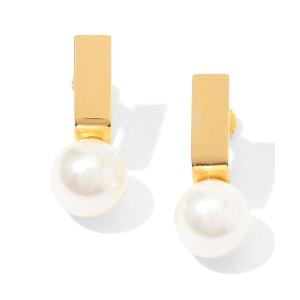 イヤリング 「別注」januka パールコンビイヤリング レディース