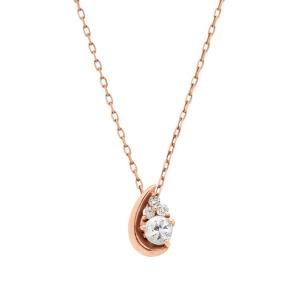 VENDOME AOYAMA（ヴァンドーム青山） ネックレス K10PG ダイヤモンド