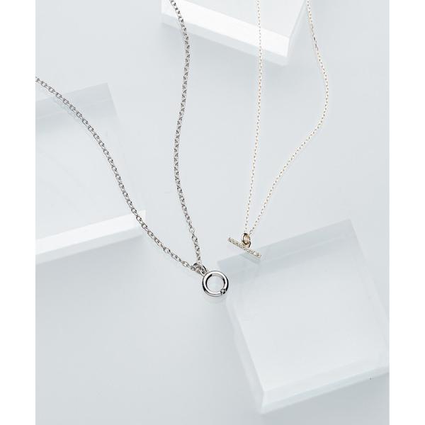 ネックレス K10/SV925　ペアネックレス レディース メンズ