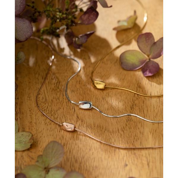 ネックレス 「Silver925」トライアングルドロップネックレス レディース