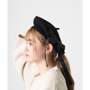 EMPORIO ARMANI 帽子 ベレー帽 「エンポリオ アルマーニ」ベレー