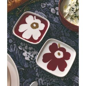食器 Juhla Unikko / plate 10x10 cm /2pcs