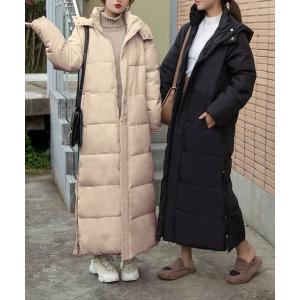 ダウン ダウンジャケット キルティング　ロングコート