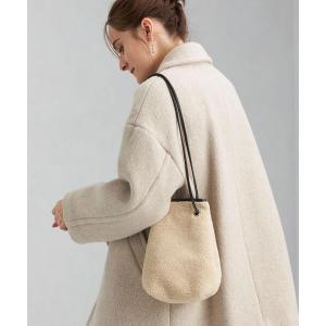 ショルダーバッグ バッグ ＜A.la Malva(ア・ラ・マルヴァ)＞ ボア 巾着 ショルダー 2WAY バッグ