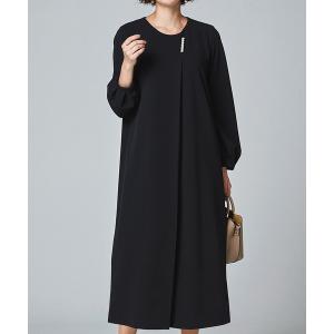 ワンピース リブ イン コンフォート 伸びやか素材でキレイ見せもかなう カットソーブラックワンピース Zozotown Paypayモール店 通販 Paypayモール