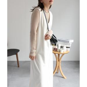 ジャンパースカート 「apretro」Vネックロ...の商品画像