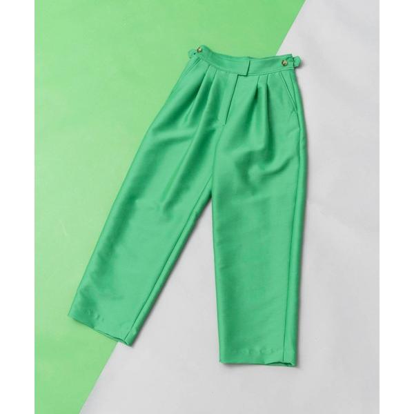 スラックス パンツ T/W Two Tuck Wide Straight Tapered Pants...
