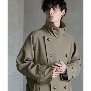 コート トレンチコート オーバーサイズ ヨークラグラン