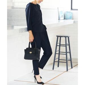 Flolia（フロリア） セットアップ ランタンスリーブノーカラー