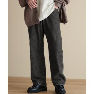 パンツ デニム ジーンズ メンズ ルーズストレー...の商品画像