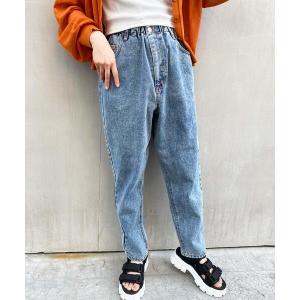 パンツ デニム ジーンズ バックマムパンツ レディース