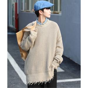 セーター ニット 「SandWaterr / サンドウォーター」RESEARCHED BOAT