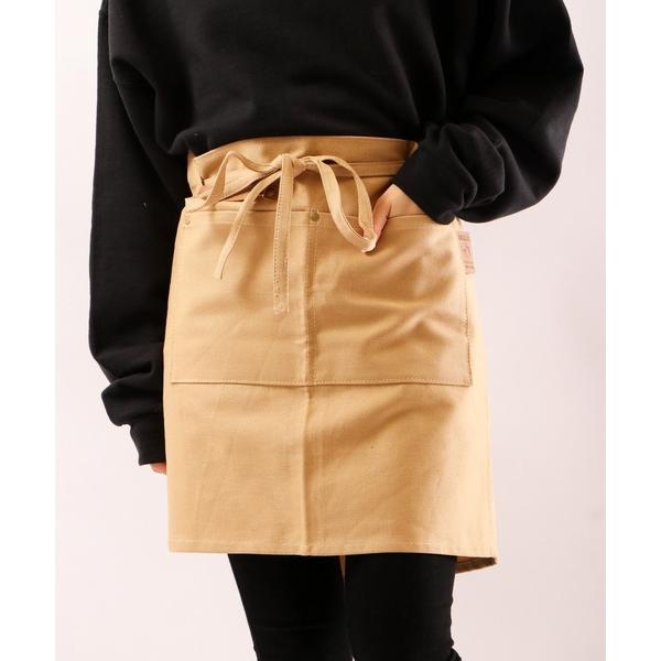エプロン riz au lait　キャンバスワーク ギャルソン
