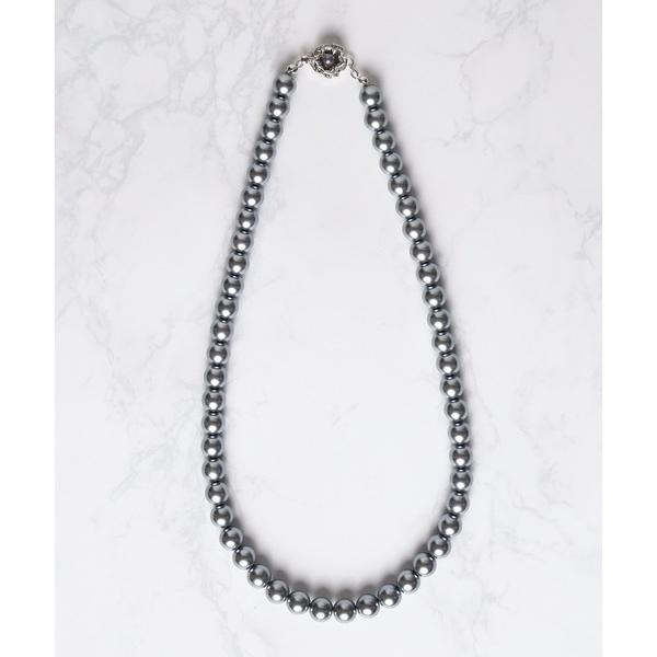 ネックレス 「8mm」ガラスパールネックレス レディース メンズ