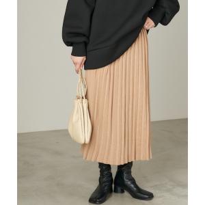 スカート ニットプリーツスカート