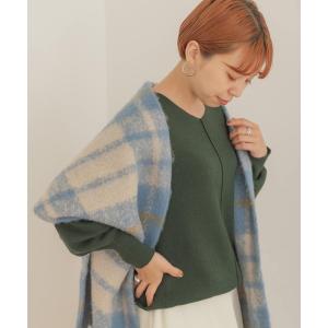 ニット アウトリンキングVネックニット