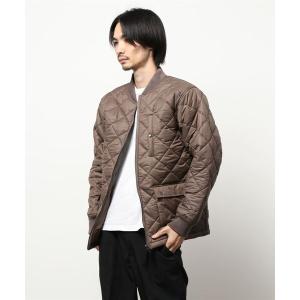 ジャケット ブルゾン アウトポケットキルティングブルゾン