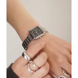 BEAMS（ビームス） 腕時計 スケルトン スクエア ウォッチ メンズ