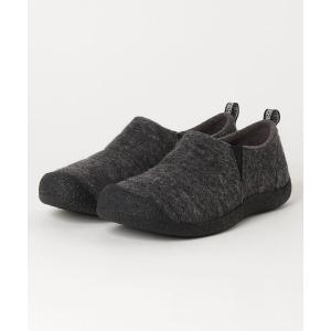 スリッポン キーン KEEN HOWSER II M-CHARCOAL GREY FELT/BLACK メンズ