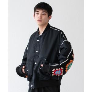 DISCOVERED（ディスカバード） コート ジャケット ＠CROCHET SLEEVE MA