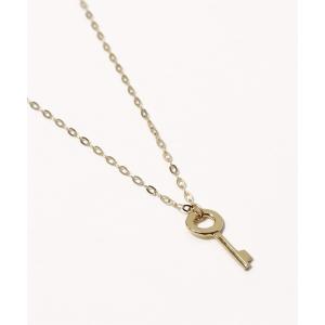con affetto ネックレス K18ホースシューネックレス レディース