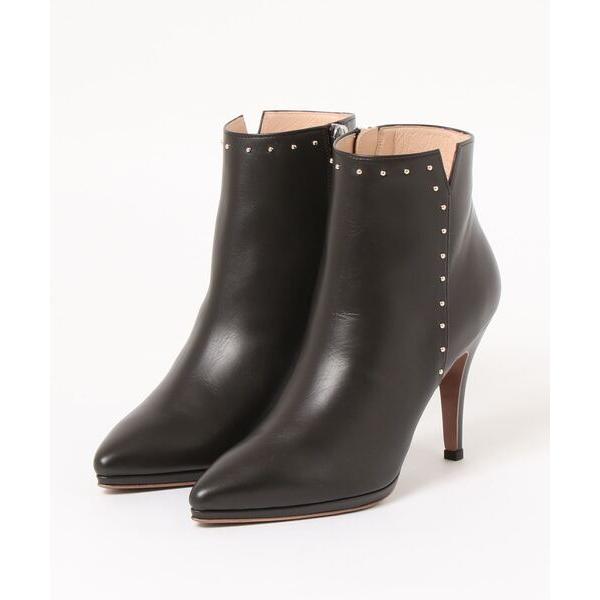 ブーツ Limit till 2359 リミットティル2359 ラインスタッズデザインポインテッドシ...