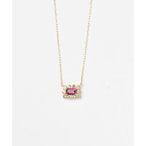 con affetto ピアス K18ダイヤリボンモチーフピアス レディース