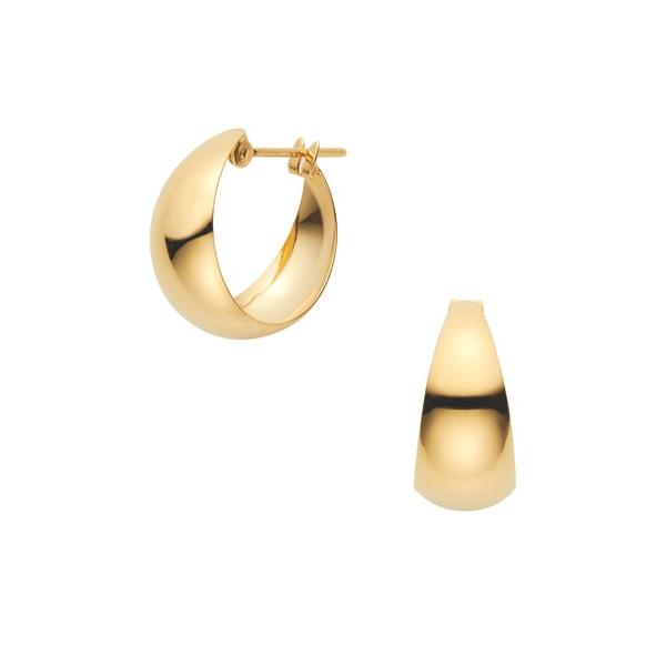 ピアス K18 フープピアス(大） レディース