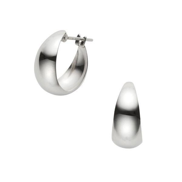 ピアス プラチナ フープピアス（大） レディース