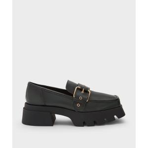 ローファー フェイバックルド チャンキーペニーローファー / Fay Buckled Chunky Penny Loafers レディース