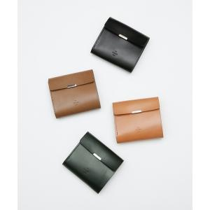 財布 メンズ 「20/80」トゥエンティーエイティー/TOCHIGI LEATHER FOLDED WALLET WITH FLAP｜zozo