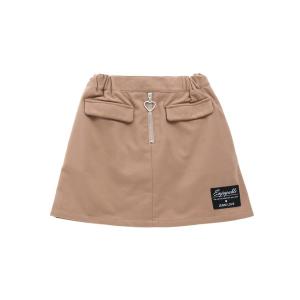 パンツ ハートZIP台形スカパン