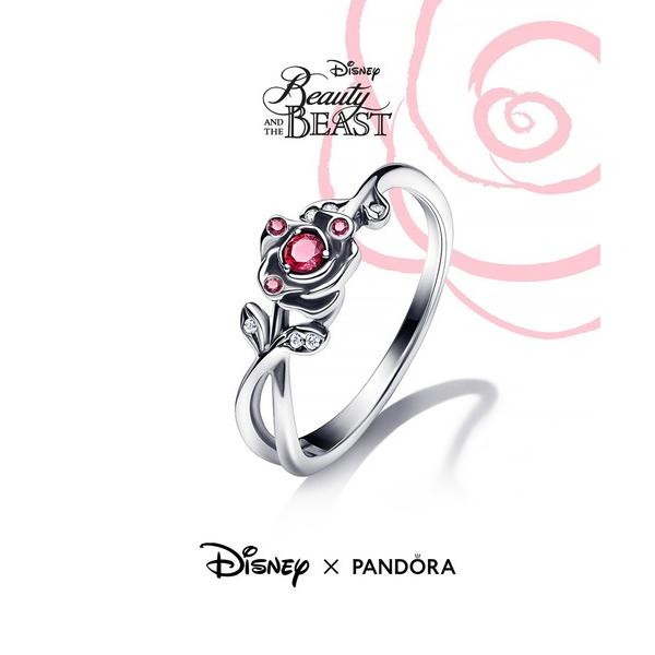 指輪 リング ディズニー 美女と野獣 ローズ リング レディース