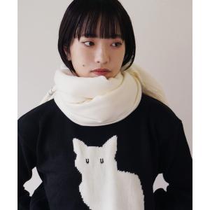 マフラー ストール 「 ammy. / エイミードット 」 アンニュイカラー 大判 ウール フリンジ マフラー レディース