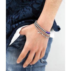 amp japan（アンプジャパン） ブレスレット Mixed Cable Chain BR