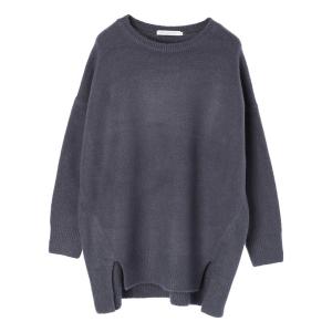 チュニック ブークレ前振りニットチュニック