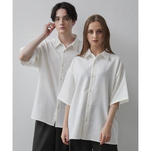 シャツ 「CLEL」TR Loose Half Sleeve Regular Collor Shirt / TR ルーズ半袖レギュラーカラーシャツ「セ｜zozo