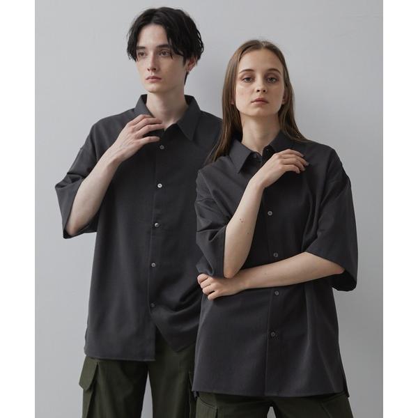 シャツ 「CLEL」TR Loose Half Sleeve Regular Collor Shir...