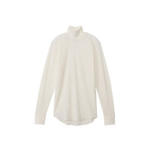 tシャツ 「Hanes/ヘインズ」メンズ TEC COMFORTGEAR サーマル ウールブレンド モックネック メンズ