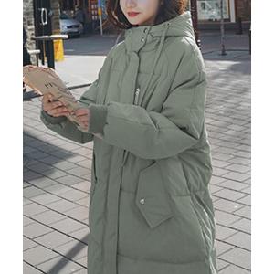 ダウン ダウンジャケット エコダウンロングコート レディース