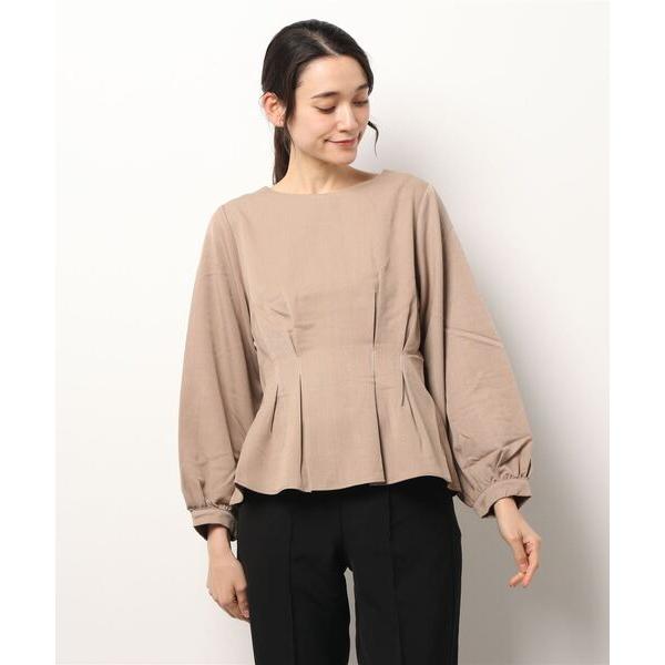 ブラウス シャツ SALON1979/ウエストタック２WAYブラウス レディース